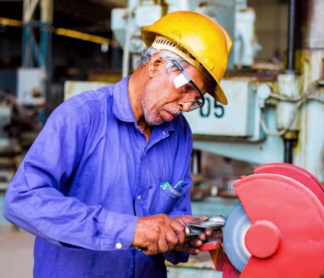 Verified artisan completing a repair job booked through JumaLink